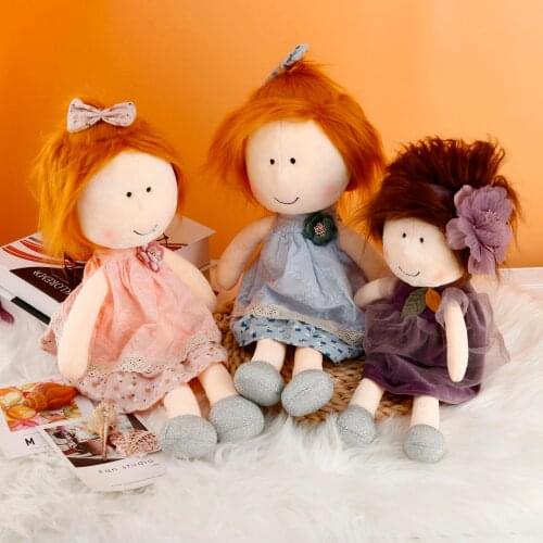 Handmade Rag Dolls For Home Decoration And Interior Design 18.5 Inch Gift Toy Baby Toys Plush Toys Soft Gifts Handmade Rag Cloth