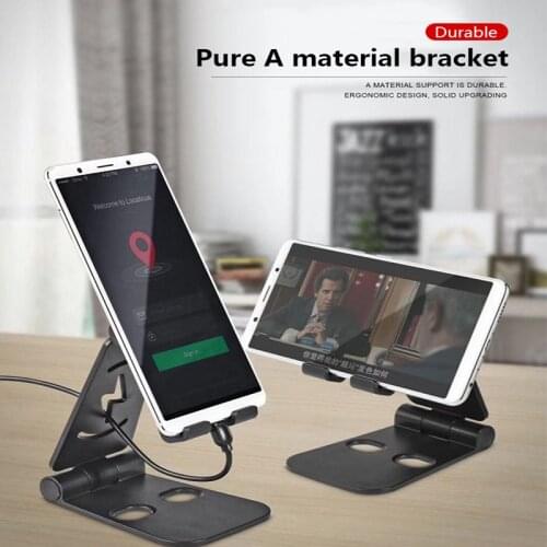 Universal Mobile Phone Holder Seat Desktop Adjustable Shelf Mobile Phone Holder Desktop Tablet Stand For Lazy Smartphone Stand