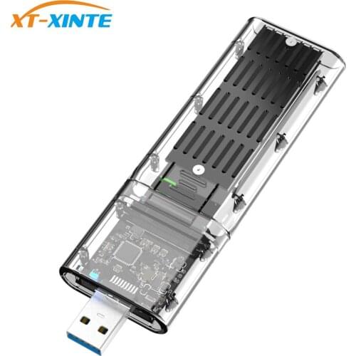 High Speed 5Ghz M2 SSD CASE SATA Chassis M.2 To USB 3.0 SSD Adapter For NGFF SATA B Key SSD Disk Box For 2230/2242/2260/2280MM