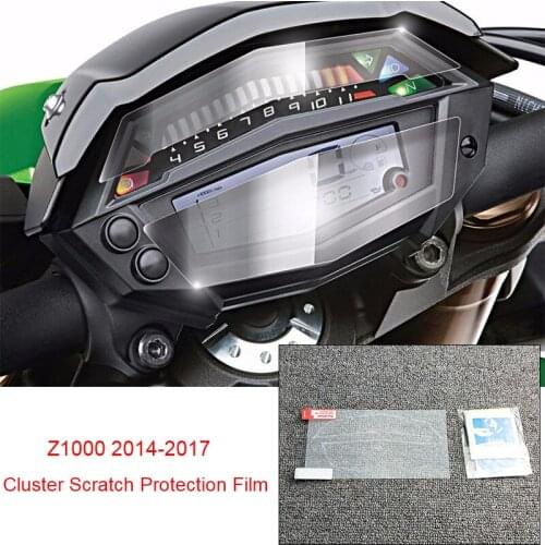 Z1000 14-17 Cluster Scratch Protection Speedometer Film Screen Protector For Kawasaki Z1000 2014 2015 2016 2017