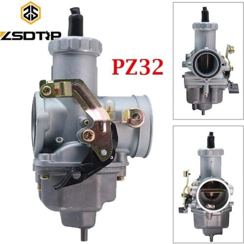ZSDTRP KF PZ32 32MM Carburetor Cable Lever with Accelerato for 250cc 300CC Engine