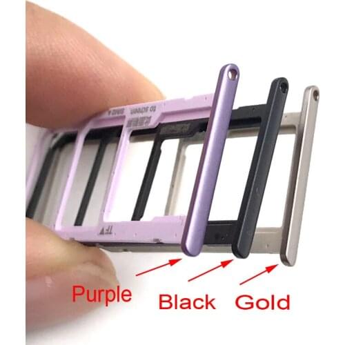 10 pcs/lot New Compatible For Huawe Honor 8C SIM Card Tray Holder Slot Adapter Socket Reader Replacement Parts