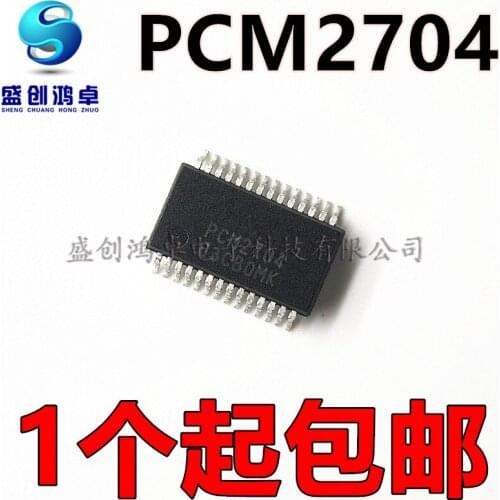 100% New&original PCM2704 PCM2704DBR PCM2704CDBR PCM2704C SSOP28 In Stock