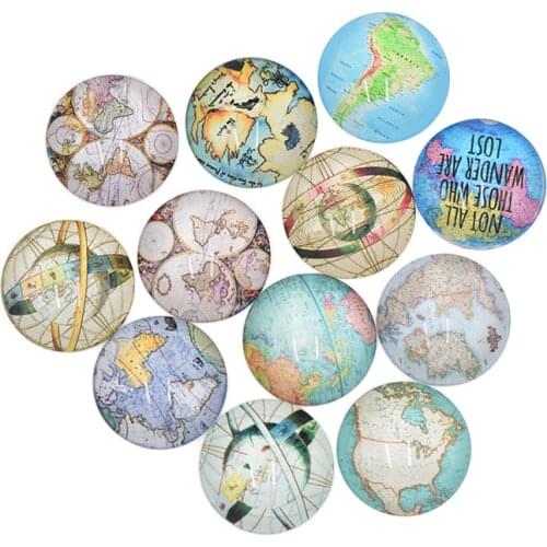 24pcs/lot DIY Jewelry Time Gem Glass Patch Vintage Clock Ring Neckle Hair Pin Accessories