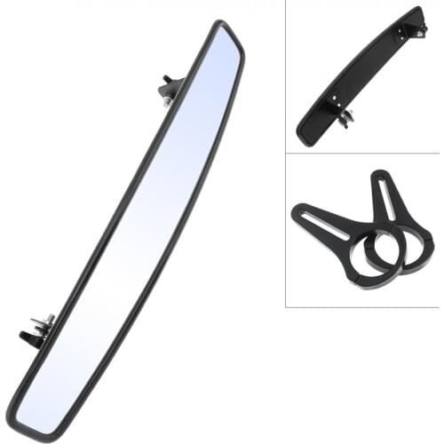 38CM High-Definition UTV Motorcycle Rear View Center Mirror with 1.75" Clamp for Offroad RZR 800 1000 S 900 XP 1000 Kawasaki