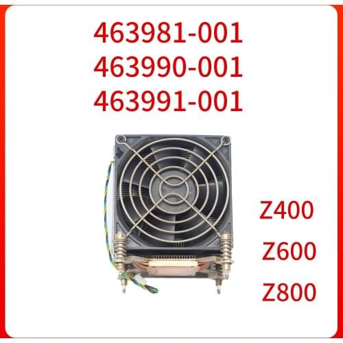 463981-001 463990-001 463991-001 FOR HP Z400 Z600 Z800 Workstation Processor CPU Radiator Heat sink Cooling Fan Original