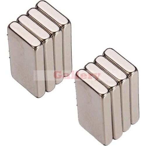 8 Pcs Lot 20mm*10mm*3mm Blocks Neodymium Fridge Magnets N35 Craft Model