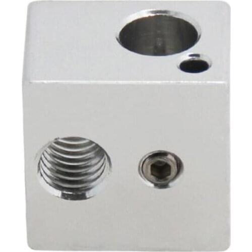 3D printer parts All metal E3D hot end heating block 16x16x12