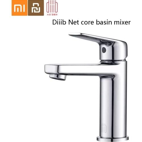 Diiib Dabai Bathroom Basin Faucet Hot Cold Mixer Tap Single Handle Deck Mount With Hose NEOPERL Bubbler Ceramic Core From Youpin