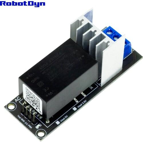 AC Dimmer Module with AC-DC power supply 3.3V/5V, 1 Channel, AC 110V~240V, 8A
