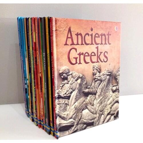 12 books/set English Usborne Beginners Science Fun science knowledge Encyclopedia 6-12 Years early education picture story book