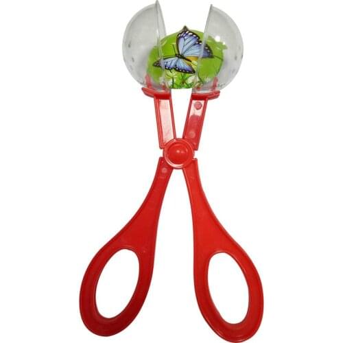 Bug Insect Catcher Scissors Tongs Tweezers Scooper Clamp Kids Toy Cleaning Tool Easy to Use Lightweight Universal Bug Catcher