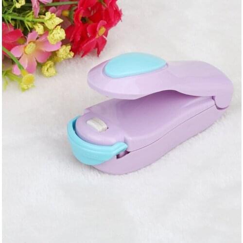 Mini Bag Sealer Portable Heat Vacuum Sealers Plastic Sealer Mini Food Sealer For Plastic Bags Food Storage SUB Sale