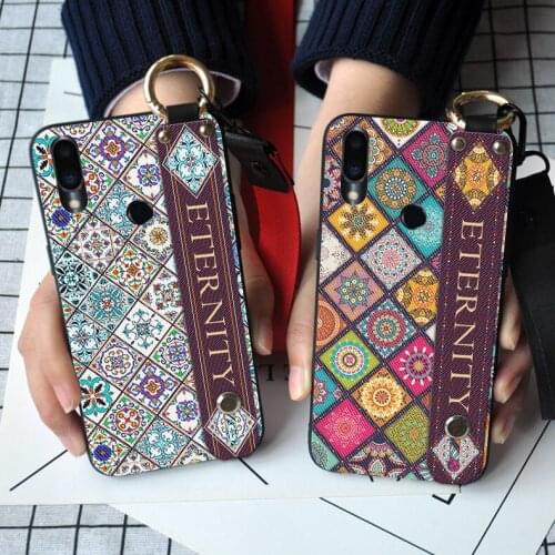 Wrist Strap Phone Case For Meizu M3 Max M5 M6 M8 M9 Note 9 Luxury Neck Case For Meizu M3s M5S M6s M5C A5 Back Cover