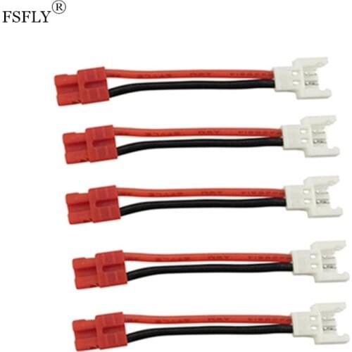 SYMA X5HW 3.7V 1S Lipo Battery Connector Cable Cell Conversion Line For X5A-1 X5HC X5C X5S RC Drone Parts