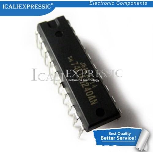 10PCS SN74LS240N SN74LS240 74LS240 DIP-20 In Stock