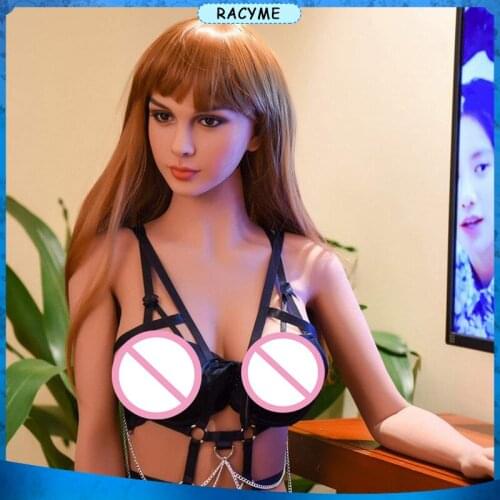 158cm Lifelike TPE Silicone Sex Dolls with Metal Skeleton Artificial Vagina Ass Adult Anime Realistic Sexy Love Dolls for Men