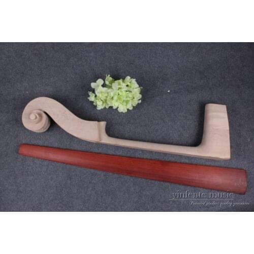 3/4 upright double bass parts Rosewood Bass Fingerboard and Maple wood Bass Neck