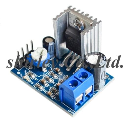 5PCS Dc motor Smart Electronics 6-12V Single Power Supply Audio Amplifier Board Module TDA2030A Module