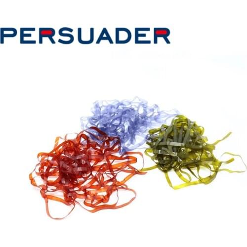 2bags*4 meters 1/8'' elastic scud stretch back thin skin fly tying materials 7optional colors fly mouche nymph body wrap strips