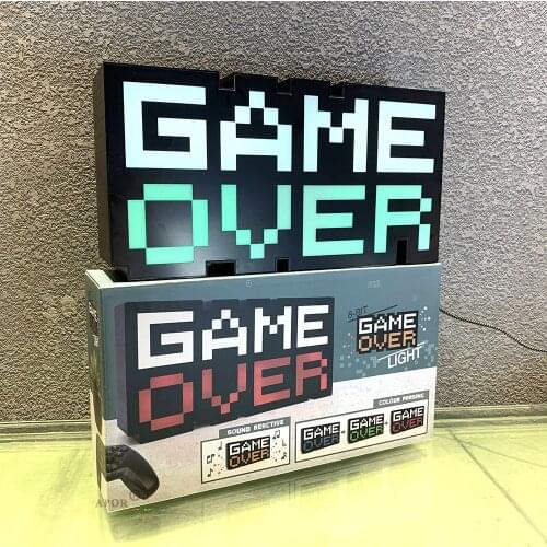 Neon Light Voice Control Game Icon Light Acrylic Atmosphere Dimmable Bar Atmosphere Lampara Club KTV Decorative Light