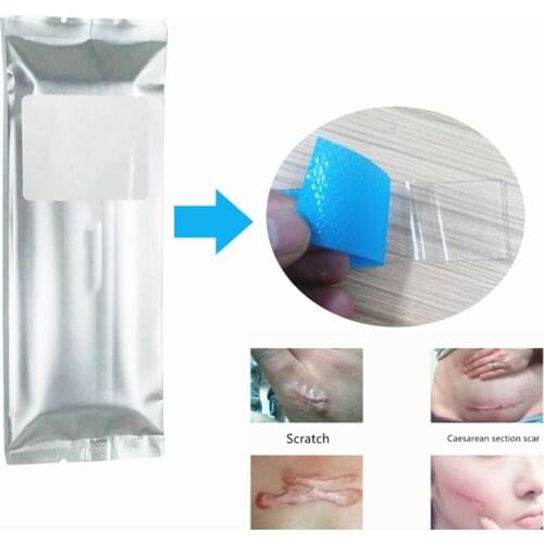 1PC Silicone Removal Scar Sticker Reusable Acne Gel Scar Therapy Patch Burn Trauma Sheet Skin Repair Scar Remove 5x3.5cm