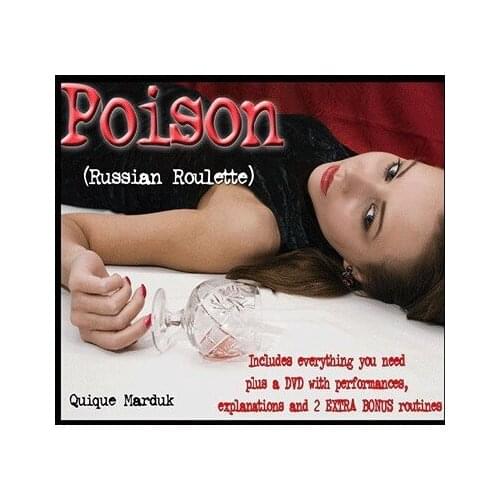 Poison Quique Marduk (Gimmick + DVD) - trick, Free shipping, Fire magic Magic trick classic toys
