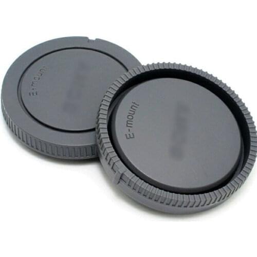 Rear Lens Cap/Cover+Camera Body Cap for sony E mount NEXC3/5/5N/6/7 A7 A7II A7s a9 a7r3 A7r4 A3000 a5100 A6000 a6300 a6500