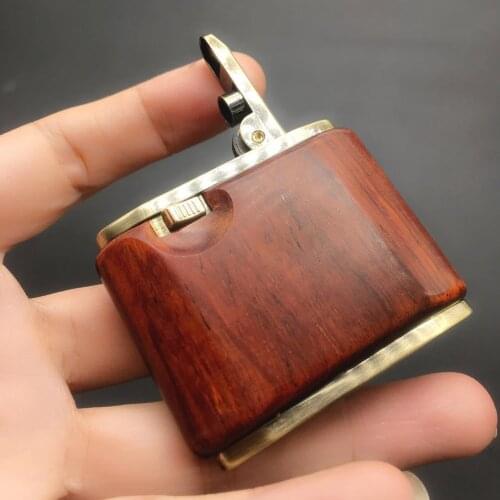 Zorro new kerosene catapult lighter copper old nine door creative sandalwood windproof