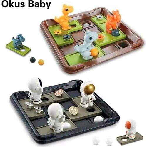 2021 Challenges Space Astronaut Chess IQ Puzzle Interactive Logical Thinking Training Fun Board Game Toys For Children