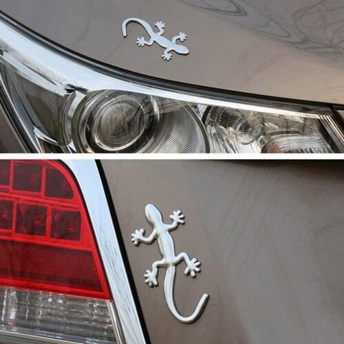 3D Gecko Car Styling Car Sticker for Chery Tiggo Fulwin A1 A3 QQ E3 E5 G5 V5/EMGRAND EC7 EC7-RV EC8