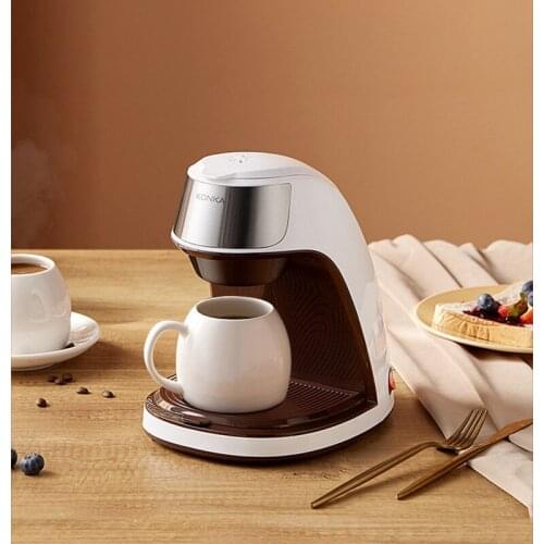 JRM0465 Konka American Drip Coffee Machine Home Multifunctional Coffee Maker Semi-automatic Office Mini Portable Tea Maker