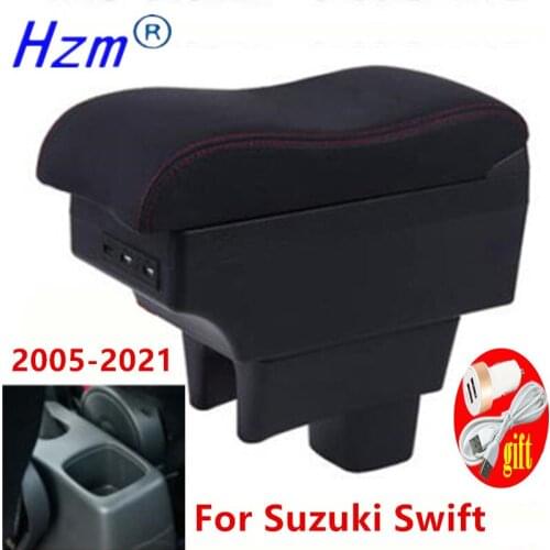 For Suzuki Swift 2005 - 2021 Center Centre Console Storage Arm Rest Box Armrest 2006 2007 2008 2009 2010 2011 2012 2013 2014