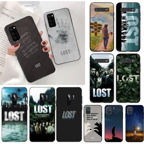 CUTEWANAN Lost People Tv Play Theme Numbers phone Case cover for Samsung S20 plus Ultra S6 S7 edge S8 S9 plus S10 5G lite 2020