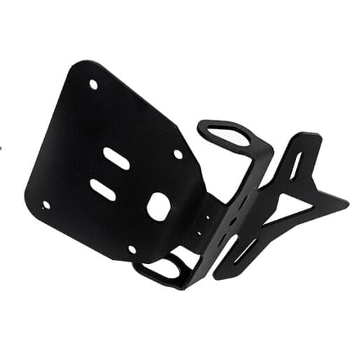 Black License Plate Holder For YAMAHA YZF-R3 YZF-R25 YZFR3 YZFR25 YZF R3 R25 2017-2020 LED Light Tail Tidy Fender Eliminator