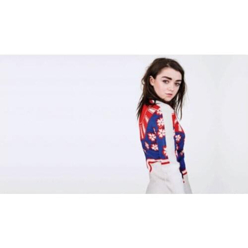 D0430 Maisie Williams Actor Star Silk Fabric Poster Art Decor Indoor Painting Gift