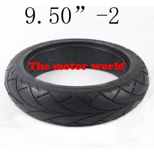 Good Reputation 9.50''-2 Solid Tire Rubber Tire for Gas Scooter Electric Scooter/ Electric Scooter Spare Airless Tire