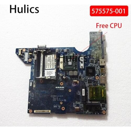 Hulics Original 575575-001 fit for HP PAVILION DV4-2000 575575 laptop motherboard LA-4117P main board free CPU