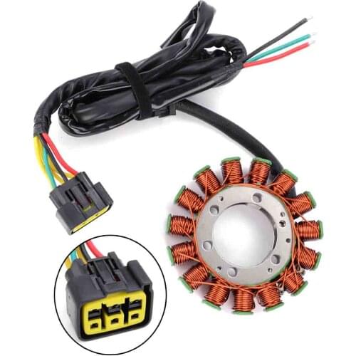 21003-0053 Stator Coil For Kawasaki VN900 Vulcan 900 Classic LT Custom 2007-2017 2008 2009 2010 2011 2012 2013 2014 2015 2016 VN