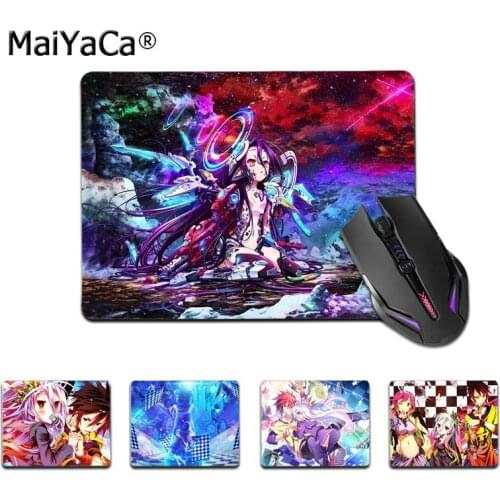 MaiYaCa Top Quality NO Game No Life Anti-Slip Durable Silicone Computermats Top Selling Wholesale Gaming Pad mouse