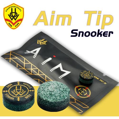 HOW Tip Aim Snooker Tip MH/M/H 11mm Pool Cue Tip Billiards Multilayer Snooker Cue Tips Professional Durable Billiard Accessories