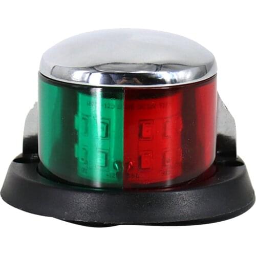 Marine LED Yacht Boat Navigation Light Sailing Signal Light Deck Mount 3W