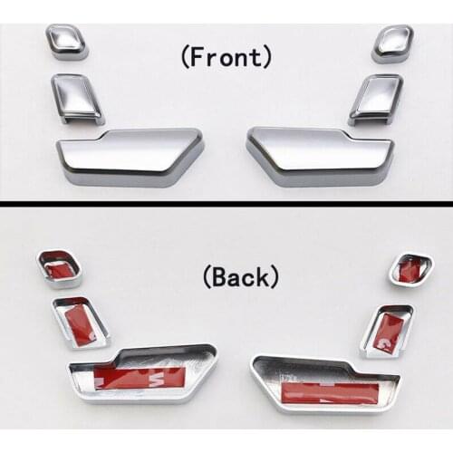 Interior Seat button cover Sticker For Mercedes-Benz E C class W212 218 CLS GL Silver