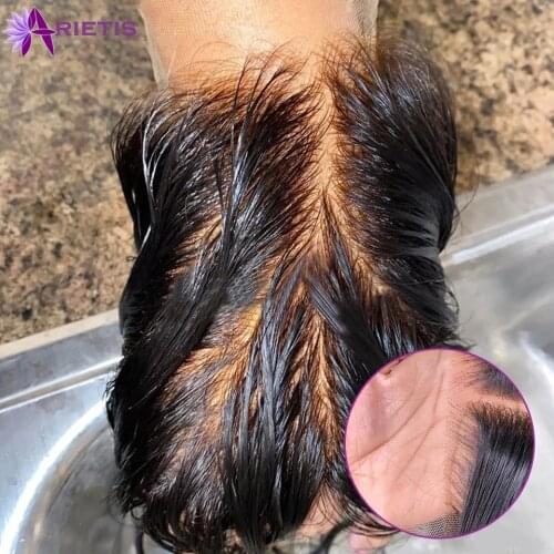 20 22 Inch Deep Wave Human Hair For Black Women 13x4 Lace Frontal and 4x4 5x5 6x6 HD Lace Transparent Lace Remy Human Hair