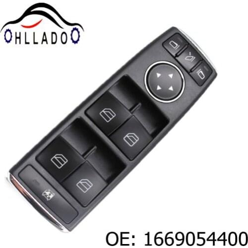 HLLADO New Car Electric Power Window Switch 1669054400 A1669054400 For Benz ML350 ML500 ML63 G500 G550 G55 Auto Parts