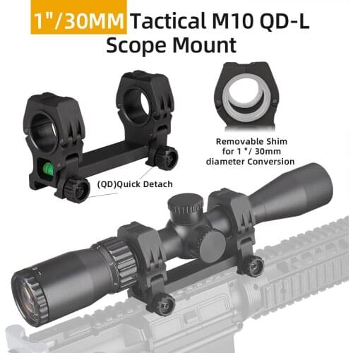 25mm 30mm Picatinny Cantilever Weaver Dual Rings Scope Mount Ring Tactical Heavy Duty Forward Reach Cam Locks gs24-0226