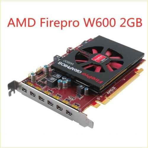 Firepro W600 2GB Original Graphics Card For AMD Professional Graphics Multi-screen Design 3D Modeling Rendering Graphics Card