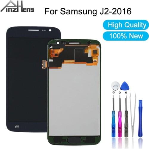 PINZHENG Phone LCD For Samsung Galaxy J2 2016 J210 J210F LCD Display Touch Screen Digitizer Assembly For Samsung J2 2016 LCDS