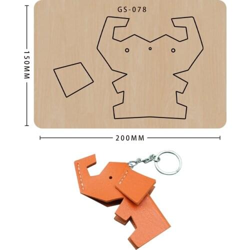 New Cutting Dies Cartoon Elephant Pendant Handmade Diy Scrapbooking Suitable For Common Die-cutting Machines In The Market