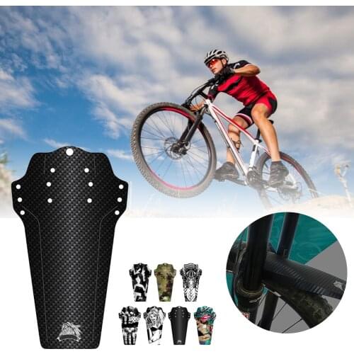 Bicycle Fenders Carbon Fiber Color Front/Rear Tire Wheel Universal Mudguard MTB Road Bike Wings Fenders Cycling Bike Accessories